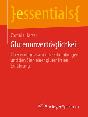 cover image of Glutenunverträglichkeit